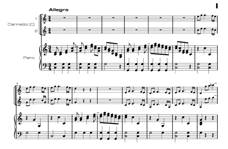 Chinzer (from hh18, piano reduction, Allegro)