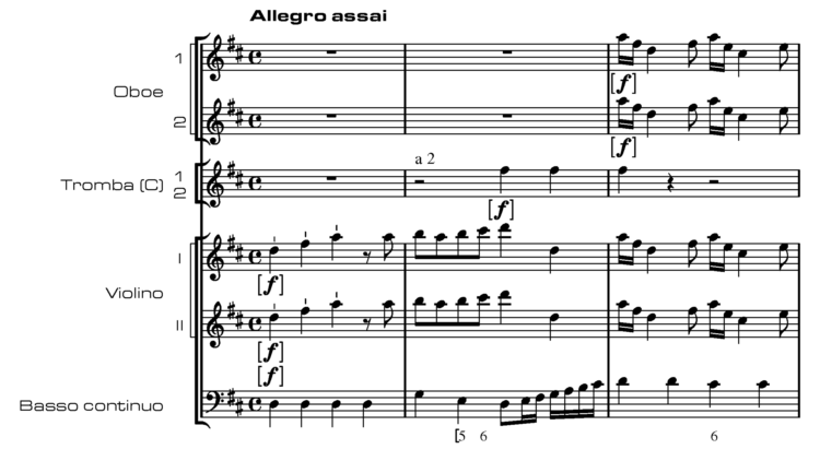 Valentini (from HH25, Allegro assai)