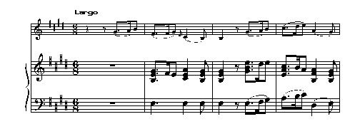 Paisiello (from HH33, Largo)