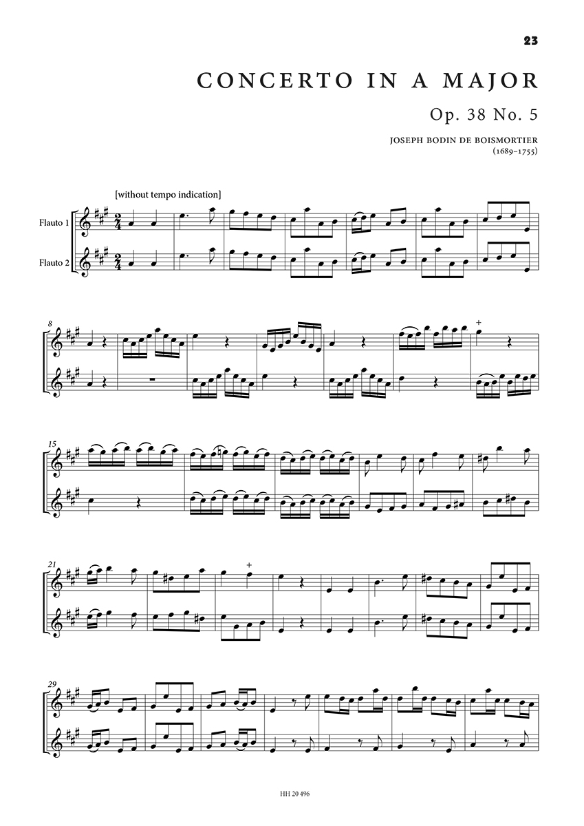 Boismortier (from HH496)