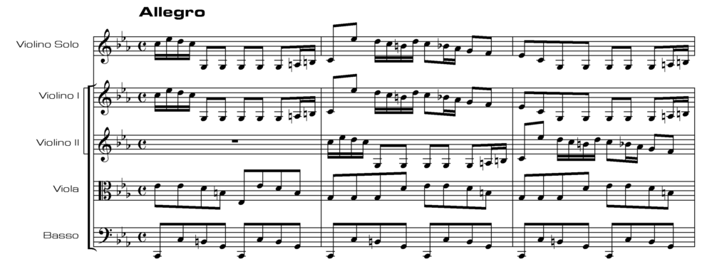 Vivaldi (from HH52, Allegro)