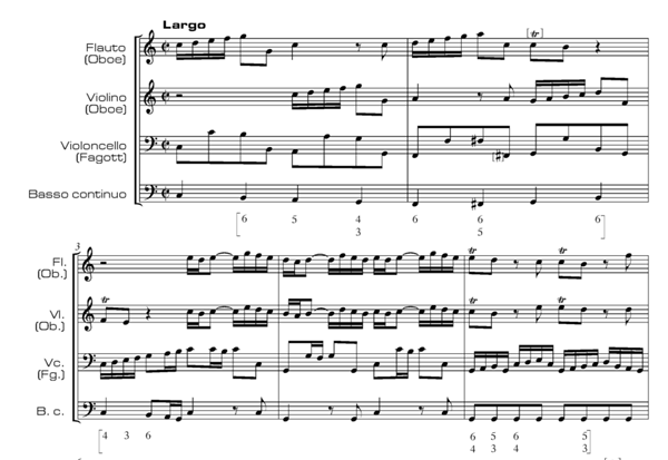 Vivaldi (from HH54, Largo)