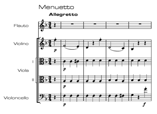 Romberg (from HH62, Menuet)
